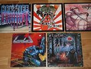 5x LP * METAL * ROCK * VINYL * TOKYO BLADE * CONFESSOR * LIEGE LORD * BANSHEE *