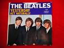 THE BEATLES NM 45 PICTURE SLEEVE YESTERDAY WEST COAST THUMB TAB 1965 RARE