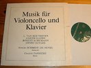 Annlies SCHMIDT DE NEVEU Cello Recital 10''-LP PRIVATE PRESSING