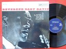 REVEREND GARY DAVIS on Prestige Bluesville —A LITTLE MORE FAITH— blues lp | MONO