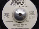 JOHNNY & HURRICANES red river rock 67 / psychedelic worm 45 ATILA garage mod roc