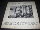 BOB MCCARTHY Advice & Company LP private pressing folk Robin Batteau Andy Pratt