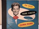 The Voice of Frank Sinatra four 78 record album Columbia C 112