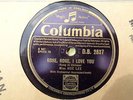 MISS HUE LEE - Rose, Rose, I Love You / An Autumn Melody 78 rpm disc (CHINESE)