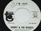 Sherry & The Inverts 45 northern soul Tower promo I'm Lost
