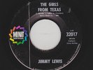 Jimmy Lewis - The Girls From Texas / Let Me Know (Soul, 45)