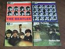 4 x BEATLES MONO EP`s - NOWHERE MAN / BEATLES FOR SALE / HARD DAYS NIGHT 1 + 2
