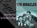 60S MOD TAMLA MOTOWN THE MIRACLES COME ROUND HERE I'M THE ONE PICTURE SLEEVE