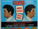 LP Elvis Presley  Double Trouble RCA Victor RARE Orange Label 1968 Mint Promo