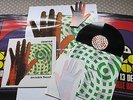 GENESIS Invisible Touch ORIGINAL UK LP LIMITED TEXTURED HAND COVER POSTER