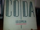 LED ZEPPELIN/CODA/c1982 ORIGINAL COPY WITH INSERT SLEEVE/LP # 90051-1