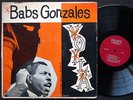 BABS GONZALES Voila HOPE LP 0001 US 1958 DG MONO Johnny Griffin Horace Parlan