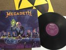 MEGADETH - Rust In Peace LP ORIG  EXC/NM Thrash vinyl