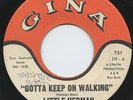 HEAR - Rare Northern Soul 45 - Little Herman - Gotta Keep On Walking - Gina #751