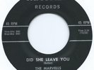 R&B / DOO WOP 45 - MARVELLS 