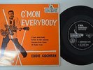 Eddie Cochran - OZ EP 1959 on Liberty label - C'Mon Everybody