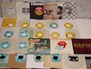 25x The Rolling Stones 45's:Satisfaction,It's All Over Now,Dandelion,Angie,Happy