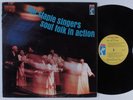 STAPLE SINGERS Soul Folk In Action STAX LP NM promo w/ bio insert