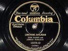 78 RPM -- Tom Darby and Jimmie Tarlton, Columbia 15375, E-V+ Country
