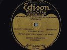 EDISON LP DIAMOND DISC 1004 Sodero's Band ,Trio Cubana , Albert Spalding