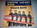 RARE SURF 45 & SLEEVE BEACH BOYS SURFIN' SAFARI b/w 409 CAPITOL 4777 VG++/VG++