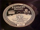 EDISON RECORD/DISC #51820 GOLDEN GATE ORCHESTRA UP AND AT 'EM & ME TOO EXCELLENT
