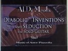 AL DI MEOLA DIABOLIC INVENTIONS AND SEDUCTION FOR SOLO GUITAR VOL.1 LP 180g LP