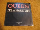 Queen/ It's A Hard Life/ Capitol/ 1984/ Canada/ Picture Sleeve/ VG++ to NM-