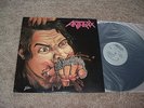 ANTHRAX Fistful Of Metal '83 RARE ORIG 1st pr PINK LOGO SILVER MEGAFORCE MINT-