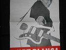 BURT BLANCA DISQUES LA VOIX DE SON MAITRE RARE AFFICHE FRENCH POSTER ORIGINAL