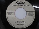 GENE VINCENT & BLUE CAPS Be-Bop-A-Lula CAPITOL White Label Promo VG++