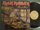 IRON MAIDEN LP PIECE OF MIND VG+/VG IRISH PRESS