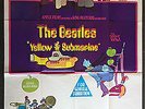 1968 THE BEATLES 'YELLOW SUBMARINE' original Australian 3-sheet film poster EX