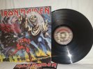 IRON MAIDEN - THE NUMBER OF THE BEAST - VINTAGE 1982 EMI RECORDS LP - ST-12202