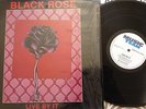 BLACK ROSE LIVE BY RARE SOUTH AFRICA METAL LP PRIVATE TEAM PRESS EX