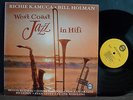 LP RICHIE KAMUCA bill holman group WEST COAST JAZZ IN HI-FI - 12