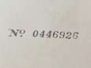 The Beatles White Album: numbered copy