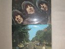THE BEATLES RUBBER SOUL + ABBEY ROAD ORIGINAL VINYL LP's