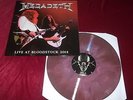 MEGADETH - LIVE AT BLOODSTOCK 2014 - RARE RED VINYL LP  LTD NO'D.ED 40/100 NEW 