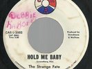 RARE DETROIT GARAGE PSYCH-CAR RECORDS-THE STRANGE FATE-HOLD ME BABY-PROMO-45