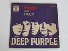 DEEP PURPLE hush / help  1968 PARLOPHONE ISRAEL 7
