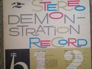 RARE 1959 Bel Canto Stereo Demonstration Record colored vinyl