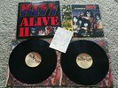 KISS ALIVE II 1977 CASABLANCA  2 LP +INSERT WATER STICKER +BOOKLET record vinyl