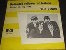 THE KINKS 45 DEDICATED FOLLOWER OF FASHION+PS HOLLAND RARE