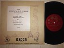 Ossy Renardy Bach Violin Sonata 1 Decca LM 4542 UK ED1 EX