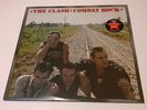 THE CLASH -COMBAT ROCK 1ST PRESSING STICKER AND POSTER EXCELLENT PUNK ORIGINAL