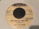 RARE 45 ?? Lew Williams ?? Rockabilly / Rocker /  Rock & roll