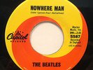 BEATLES 45 NOWHERE MAN WHAT GOES ON RCA LOS ANGELES STARKEY CAPITOL 5587