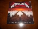 METALLICA MASTER OF PUPPETS VINYL LP ELEKTRA INNER SLEEVE POSTCARD