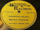 Black Uhuru African Love Yogi Bear Rare Killer Roots 12